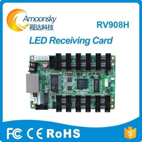 LED outdoor indoor led screen LINSN receiving card RV908H flashing led light controller