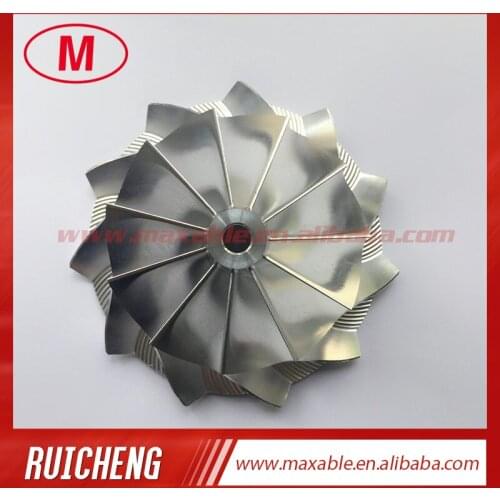 TD05H 62.45/82.36mm 11+0 blades high performance turbocharger billet/milling/aluminum 2618 compressor wheel