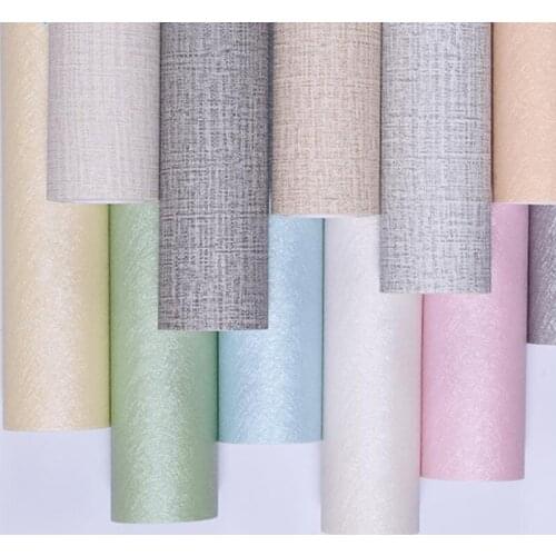 Waterproof Self-adhesive Wallpaper Backdrop Dormitory Bedroom Warm Living Room PVC Furniture Stickers Home Decor Wall Sticker