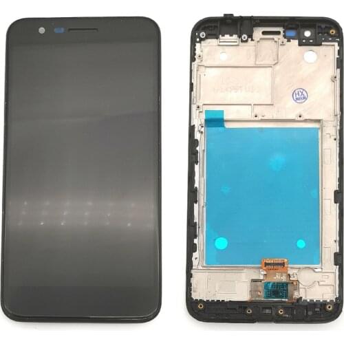 5.3" For LG K10 2018 / K11 / K30 / X4 / X4+ X410E X410EOW X410FC LCD Display Touch Screen Digitizer Assembly with Bezel Frame