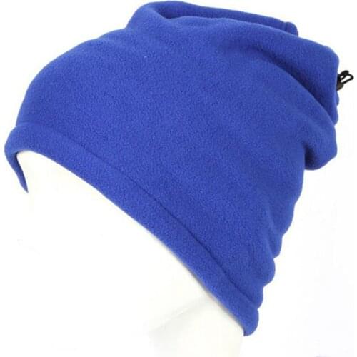 3in1 Winter Unisex Multi-function Fleece Mask Hat Women Men Polar Fleece Snood Hat Neck Warmer Scarf Beanie Warm Winter Cap
