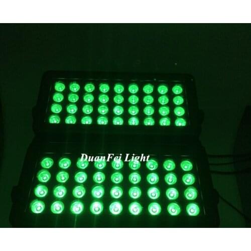 4pcs/lot RGBW led city color 72*10W 4in1 rgbw led wall washer ip65 rgbw led flood light for tower building