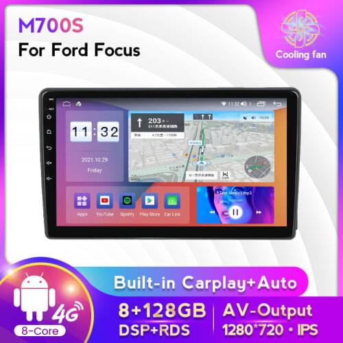Android 11 car radio For Ford Focus 2 Mondeo S C Max kuga Fiesta Fusion compatible multimedia video player support DVR OBD TPMS
