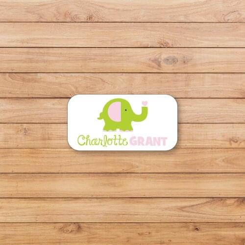 FREE SHIPPING 105 pcs Custom label with cartoon pattern Personalized Name Stickers Customized cartoon pattern FREE SHIPPING