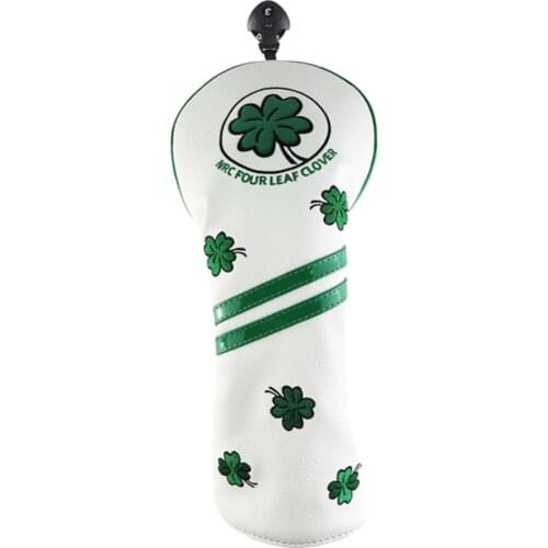 Golf Club Head Covers,Golf Headcovers Leather Golf Wood Covers for Divers Woods with Number Tag 3 5