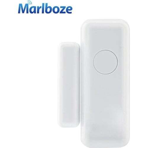 Marlboze 1Pcs Wireless 433MHZ Door Window Security Smart Gap Sensor for Our PG103 Home Security WIFI GSM 3G GPRS Alarm system