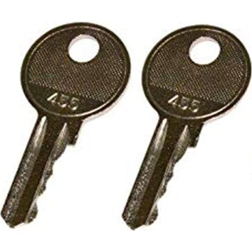 4 Ignition Keys 455 key 104466 for Skyjack Genie JLG Snorkel Parts
