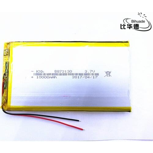 Liter energy battery rechargeable lipo battery cell 3.7 V 8873130 10000 mah tablet lithium polymer battery
