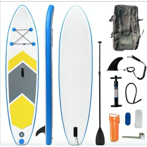 Inflatable surfboard outdoor stand-up paddle board sup paddle board adult sea water board windsurfing