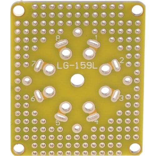 Universal Prototype PCB For 8 Pin Tube Amplifier Preamp Headphone Valve