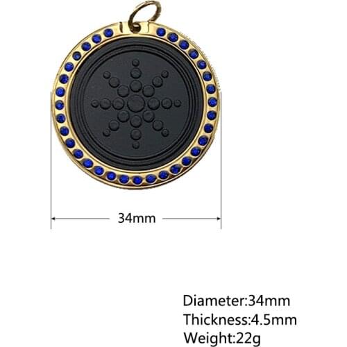 Sunflower Energy Quantum Pendant Necklace Health Jewelry