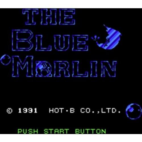 Blue Marlin 60 Pins English Version Game Cartridge for 8 Bit 60pin Game Console