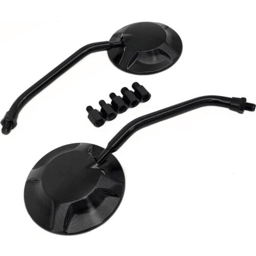 Universial 8mm 10mm Motorcycle Mirror Scooter Rearview Mirrors For Harley Honda Suzuki Yamaha Kawasaki
