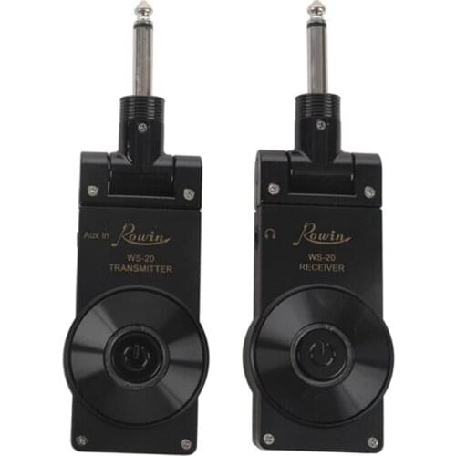 WS-20 Wireless Guitar System Transmitte Receive Digital Transmitter for Electric Guitar Bass Violin