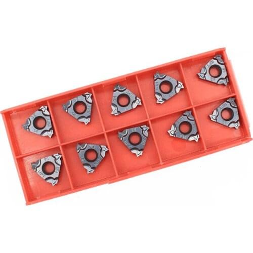 10pcs 16ERM 14NPT IC908 Carbide Inserts plate high quality CNC Threaded blade Lathe cutter tool turning tools