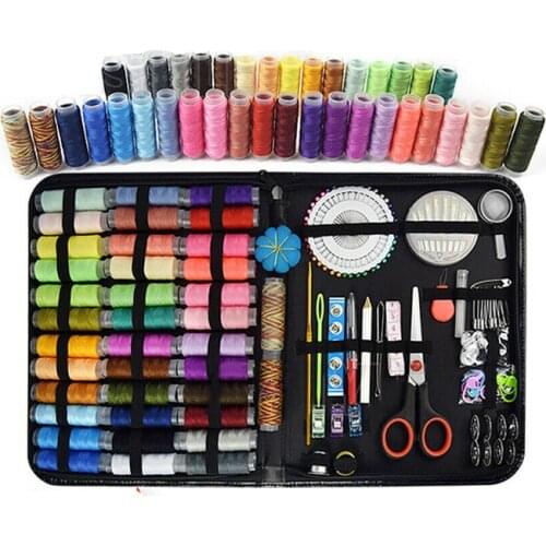 183pcs Multi-function Needles Sewing Kit Home Travel Embroidery Threader Needle Tools Set High Quality DIY Crafts Accessories