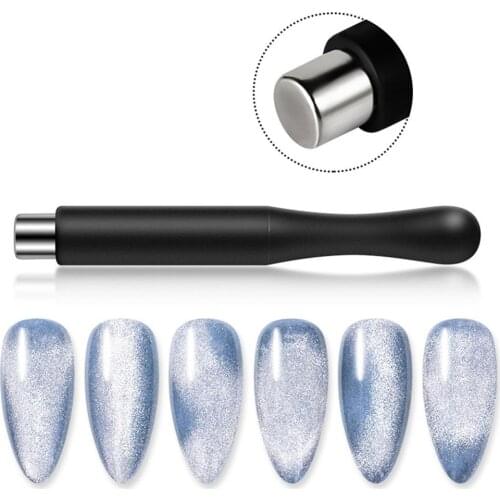 3D Magnetic Stick Professional Cat Eye Gel Polish Magnet Pen UV Gel Nail Strong Art Manicure Nail Art Tool New
