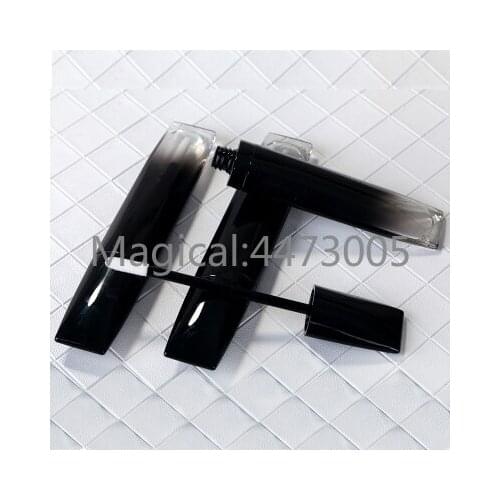 5ML10/30/50pcs Gradient Shiny Black Empty Cosmetic Lip Oil Package,Beauty Portable Makeup Lip Gloss Tube,Liquid Lipstick Bottle