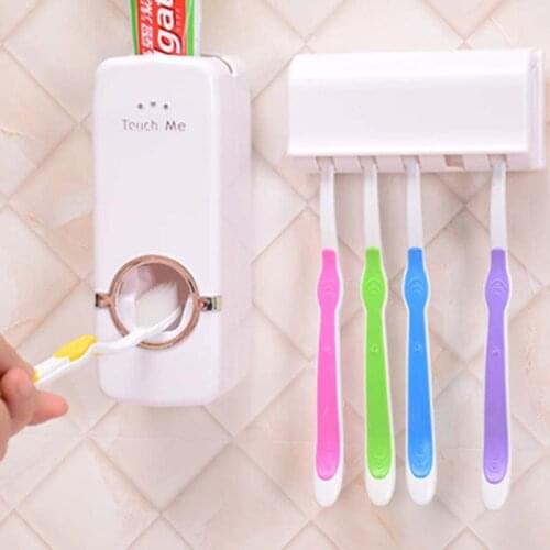 Toothpaste, toothpaste, toothpaste automatic toothbrush holder, toothpaste machine equipped with 5 toothbrushes