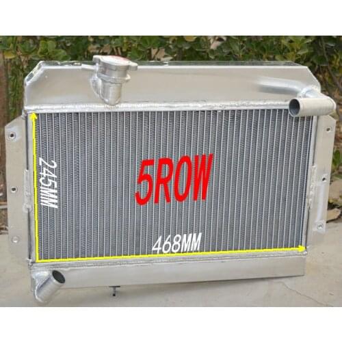Alu Radiator for 1955-1962 ROVER/MG MGA 1500/1600/1622/DE-LUXE MT 1956 1957 1958 1959 1960 1961