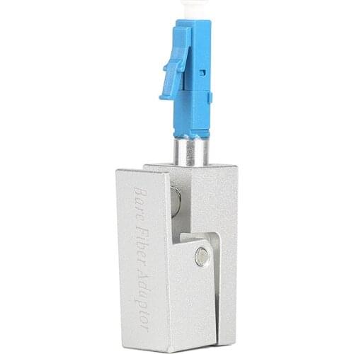 Free shipping LC Square optical fiber coupler fiber adapter,Turn round square flange LC Circular fiber bare fiber adapter