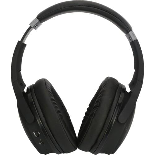 Active Noise Cancelling Wireless Headset BT5.0 Wireless Folding Headphone with Built-in Mic