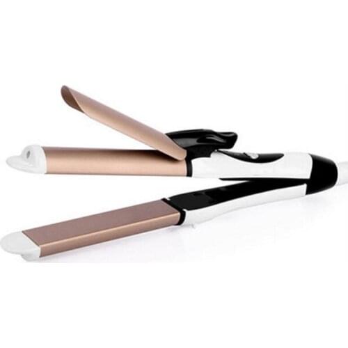 Large volume ceramic electric curly hair comb hair curler electric curling iron straight a dual-use plywood hair straightening