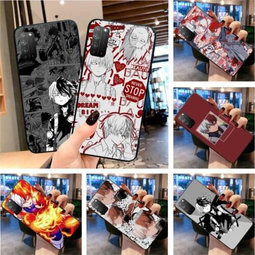 MY Boku no Hero Academia Todoroki Shoto Phone Case for Huawei Honor 30 20 10 9 8 8x 8c v30 Lite view 7A pro