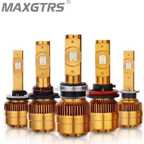 MAXGTRS Car Headlight H1 H3 H4 H7 LED H8/H11 H16(JP) 9005 9006 880 881 Auto Bulb Headlamp 6000K Light Fog Lights Driving Lamps