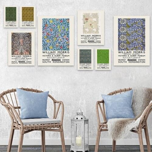 William Morris Canvas Painting Decorative Photos Wall Art Picture For Living Room Bedroom Decoration Home Decor