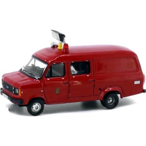 Diecast 1:76 Scale Classic Fire Truck Rescue Vehicle Alloy Simulation Static Car Model Adult Collection Ornaments Toys for Boys