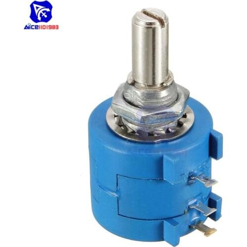 3590S-2-103L 10K Ohm Precision Multiturn Wirewound Potentiometer 10 Turns Adjustable Resistor