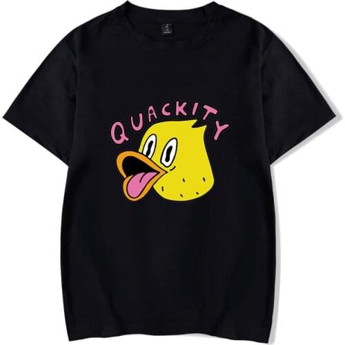 Quackity Fashion T shirt Women Men Summer Short Sleeve T-shirts Hot Sale Casual Streetwear Tops
