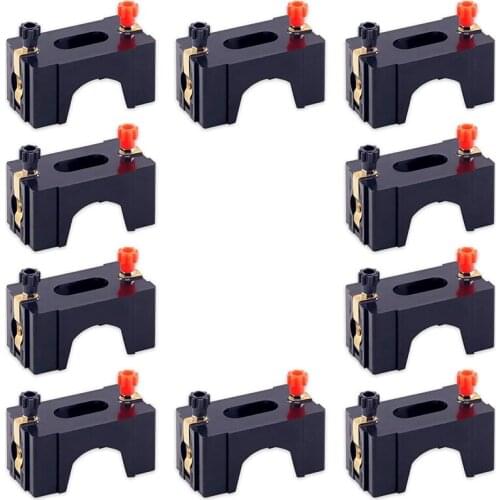 10Pcs Series or Parallel D Battery Holder Kit, Perfect for Physics Laboratory, School Electronic Experimenting, Great