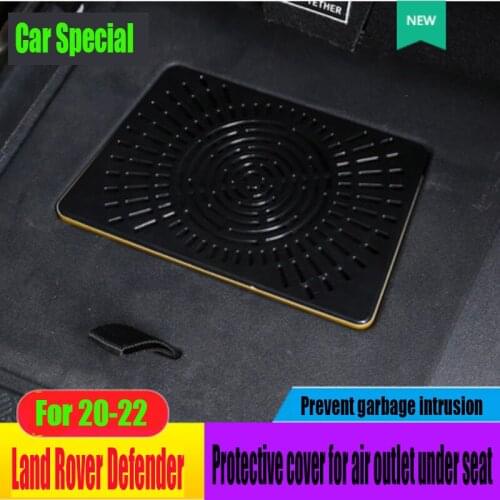 20-22Land Rover New Defender Seat Air Conditioning Air Outlet Cover Dust Cover Protection Anti-clogging Modification Accessories