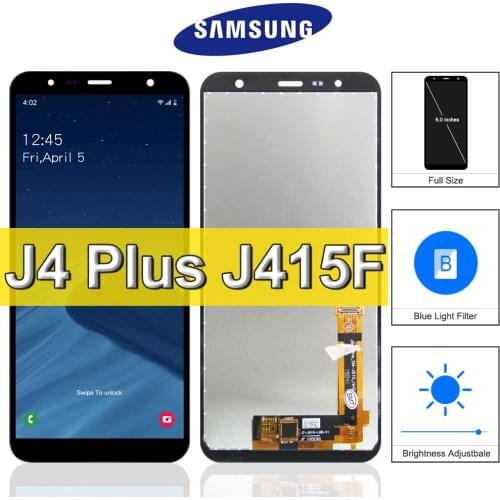 Original 6.0'' LCD For Samsung Galaxy J4+ J4 plus J415 LCD SM-J415F SM-J415FN SM-J415G LCD Display Touch Screen Digitizer