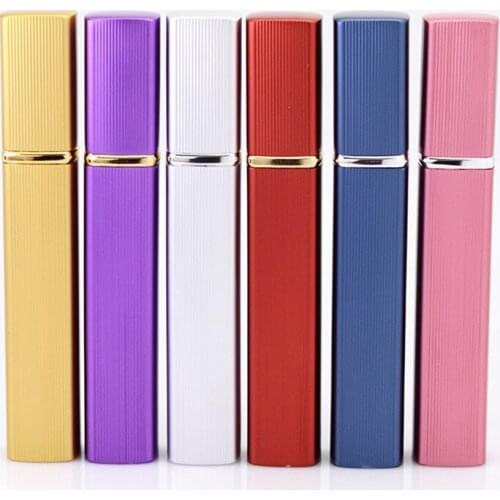 12ml Empty Refillable Perfume Bottle Travel Spray Bottle Portable Mini Glass And Aluminum Perfume Atomizer Parfum Container