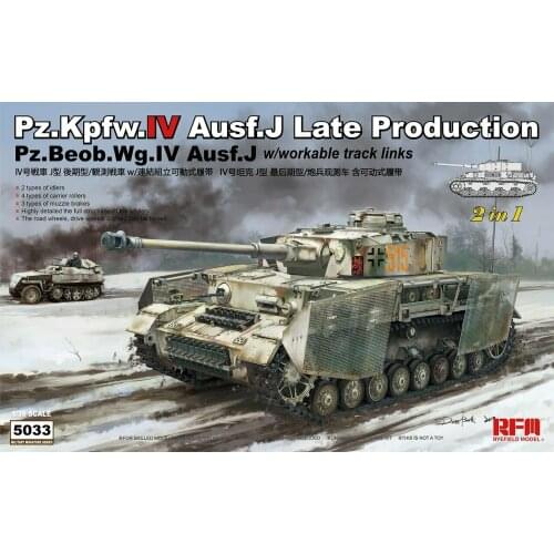 Ryefield-Model RM5033 1/35 Pz.Kpfw.IV Ausf.J Late Production