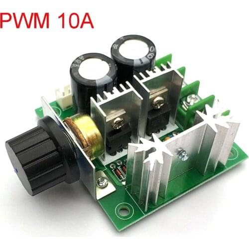 12V~40V 10A PWM DC Motor Speed Control Switch Controller Volt Regulator Dimmer Electrical PCBA Assembly DC Motor Boards