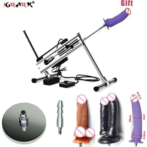 Super Quiet Premium Large Sex Machine 120W Turbo Gear Power Vibrator 30db 15CM Stroke Automatic Love Machines for Women And Men