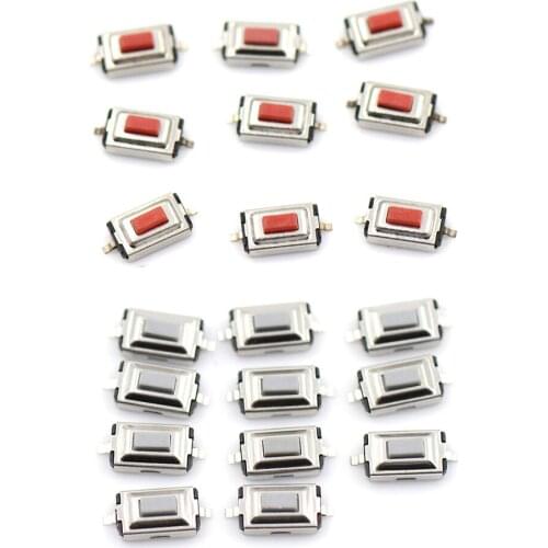10pcs/lot SMD 3*6*2.5 MM Tactile Tact Push Button Micro Switch Two Pin Push Button Switch For MP3 MP4