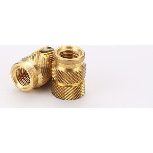 1Set Voron Afterburner Screw Nut M3 SL-type Double Twill Knurled Injection Brass Nut