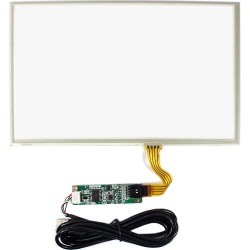 10.2inch 4 Wire Touch Panel With USB Controller Card for 10.2" LCD Screen