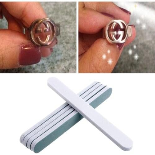 10Pcs Jewelry Polishing Strip Buffer Nail Art Sanding Files Manicure Tips Tools