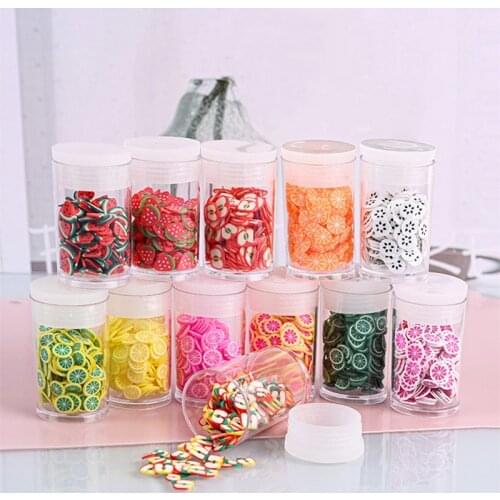 12bottle Mixed Resin Fruit Fillings Accessories Nail Art Crafts Diy Uv Epoxy Mold Filler Jewelry Making Mold Filling Tools