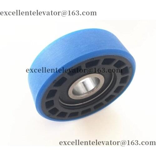 80028600 Escalator Step Chain Roller OD75mm W23.5mm 6204RS Use for Thyssenkrupp 1 Pack=50 Pieces