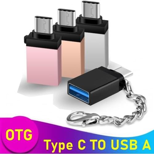 Tongdaytech Type C OTG Adapter Type C Male to USB 3.0 Female Converter For Samsung S8 S9 S10 Plus MacBook Pro LG G5 G6 V20