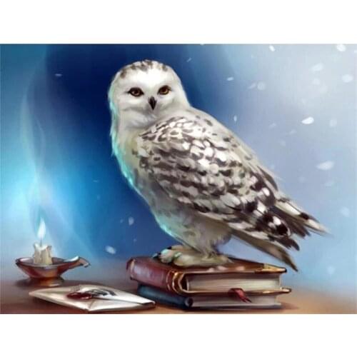 Full Drill Diamond Painting 5D Owl DIY Diamond Art Embroidery Animal New Arrival Mosaic Home Decor Sale