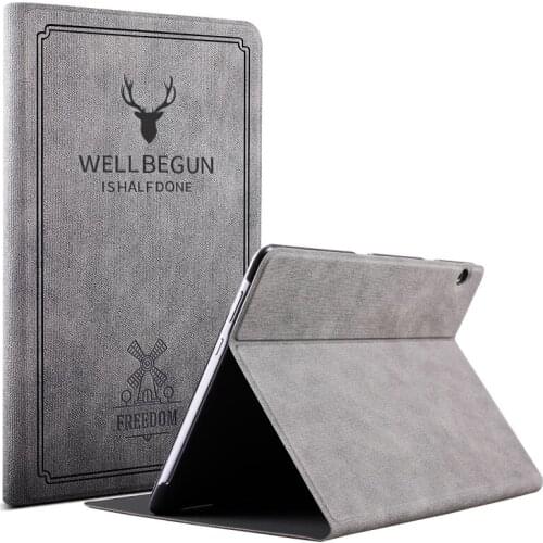 Case for Huawei MediaPad T5 10 AGS2-L09/W09/L03 10.1 Slim Folding Flip Stand Cover PU Leather Case for Huawei T5 10 Tablet Funda