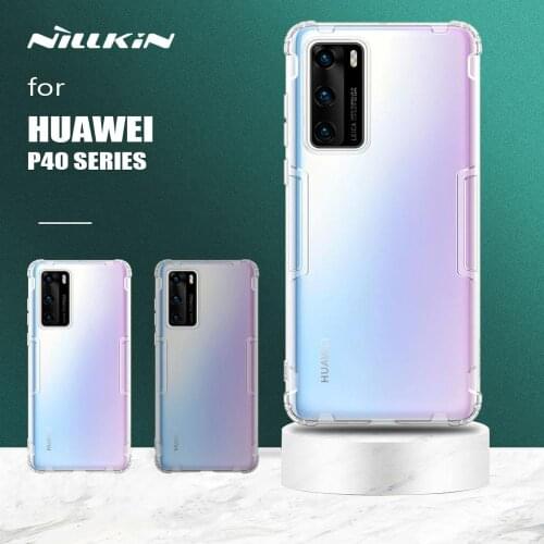 Nillkin for Huawei P40 Pro P40 Lite Case TPU Soft Silicone Back Cover slim Protective Case for Huawei P40/ P40 Lite/P40 Pro Case